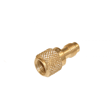 TECNOSYSTEMI Adapter, 5/16" M SAE na 1/4" F SAE, s igličastim ventilom